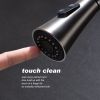 Stainless steel kitchen faucet