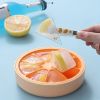 1pc Ice Cube Tray; Silicone Ice Cube Tray; Ice Cube Tray With Lids; Large Ice Cube Mold; Ice Cube Trays Silicone; Round Ice Cube Mold